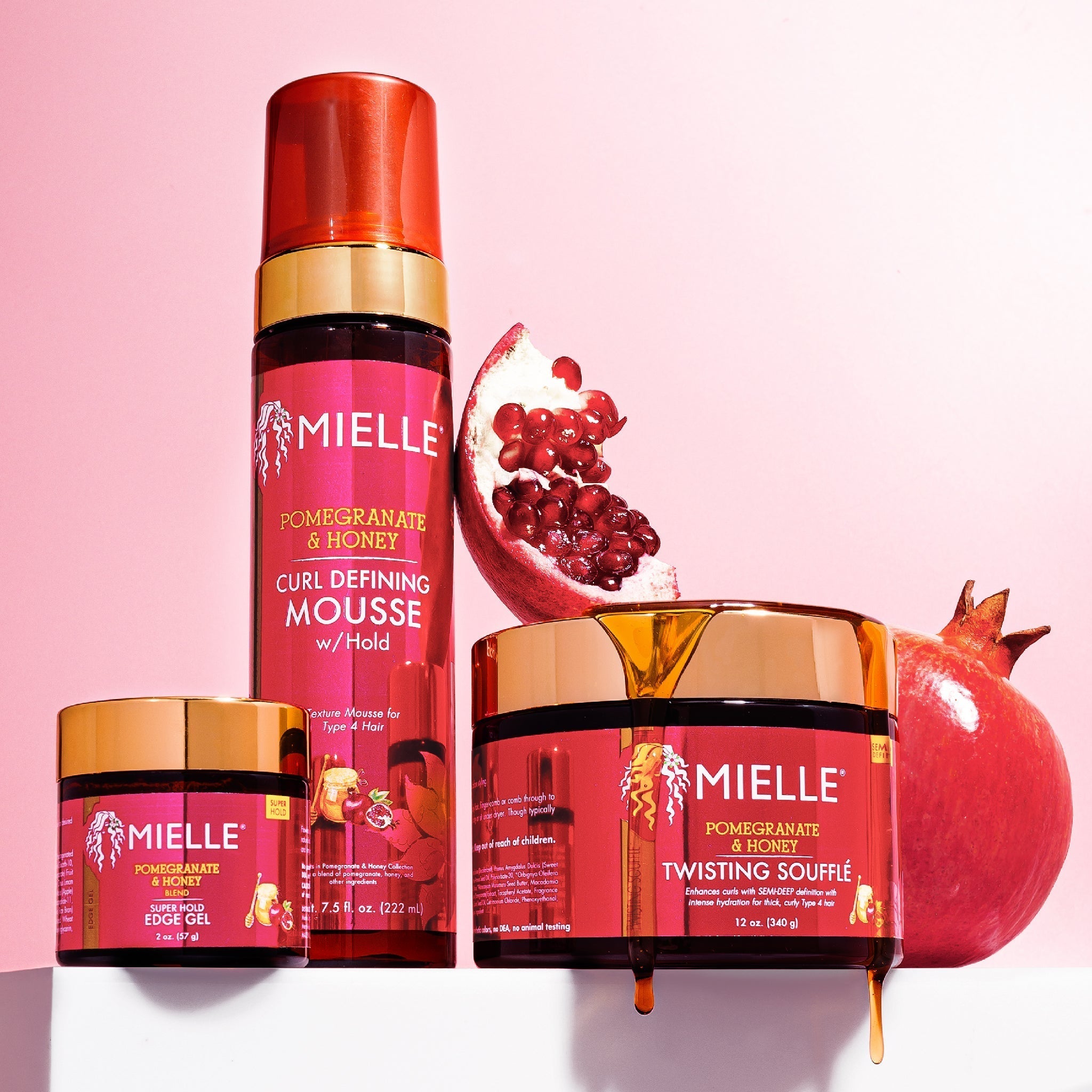 Mielle Organics textured hair routine